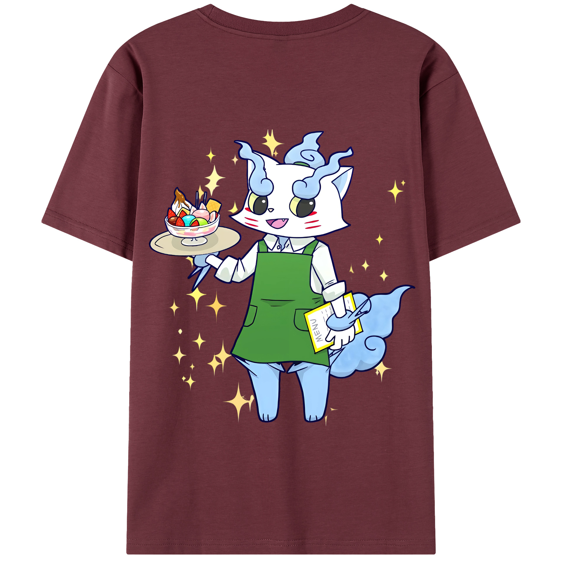 （画像用） 妖怪ウォッチ Yo-kai Watch 綿100％半袖Tシャツ（背面プリント）
